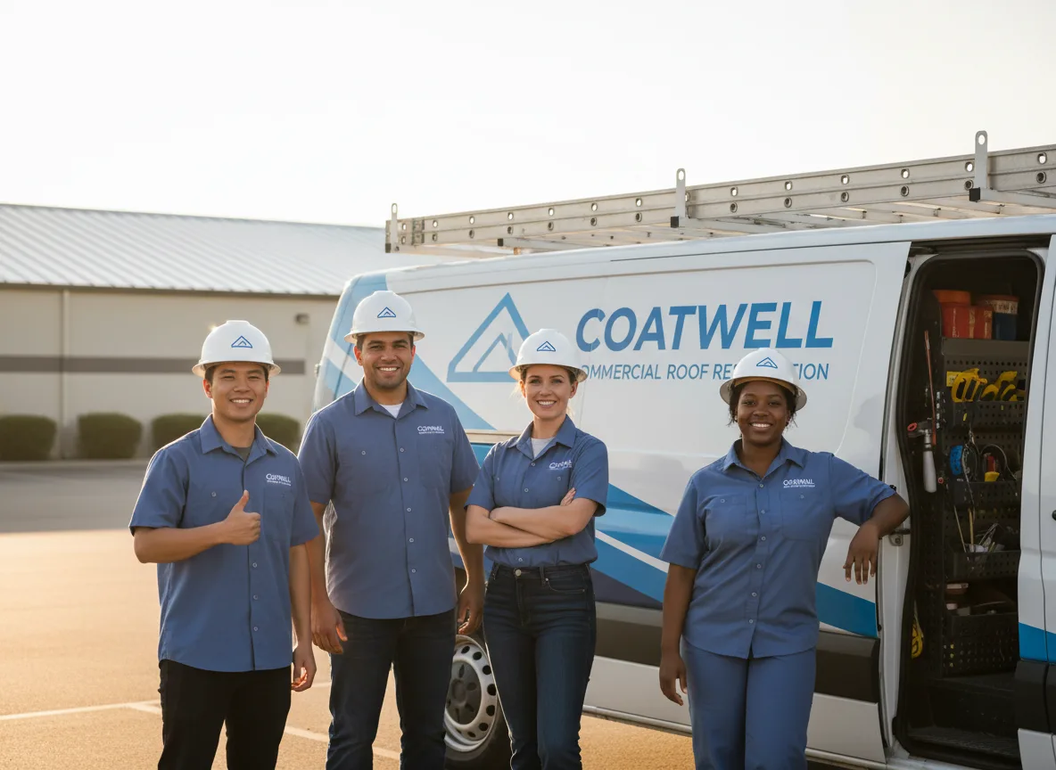Commercial roof coating company in Zionville, NC